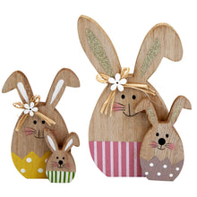 Lade das Bild in den Galerie-Viewer, Hase mit Hasenkind klein & groß