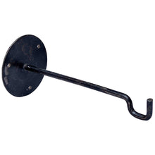 Lade das Bild in den Galerie-Viewer, Wandhaken Garderobenhaken Eisen 22 cm Grau Braun