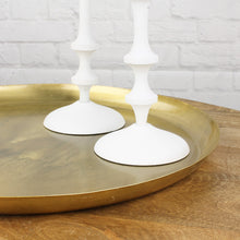 Lade das Bild in den Galerie-Viewer, Tablett rund gold 48 cm