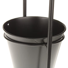 Lade das Bild in den Galerie-Viewer, Pflanztopf Metall zum hängen für 2 Töpfe