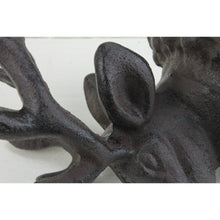 Lade das Bild in den Galerie-Viewer, Wandhaken Hirschkopf rund
