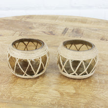 Lade das Bild in den Galerie-Viewer, Windlicht mit Jute klein