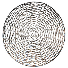 Lade das Bild in den Galerie-Viewer, Wanddeko rund Metall braun