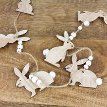 Lade das Bild in den Galerie-Viewer, Ostergirlande Ei, Huhn, Hase