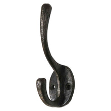 Lade das Bild in den Galerie-Viewer, Wandhaken schlicht Anthrazit Eisen