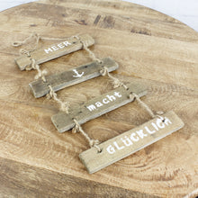 Lade das Bild in den Galerie-Viewer, Holzschild maritim 42 cm