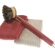 Lade das Bild in den Galerie-Viewer, Spülbürste & Spültücher Burgund