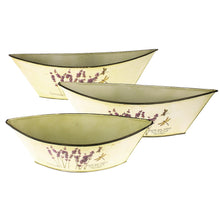 Lade das Bild in den Galerie-Viewer, Pflanzschiff, 3er SET, Lavendelblüte