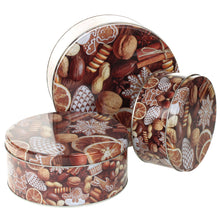 Lade das Bild in den Galerie-Viewer, 3er Set Keksdosen verschiedene Farben / Motive