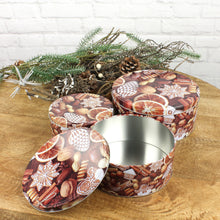 Lade das Bild in den Galerie-Viewer, 3er Set Keksdosen verschiedene Farben / Motive