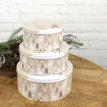 Lade das Bild in den Galerie-Viewer, 3er Set Keksdosen verschiedene Farben / Motive