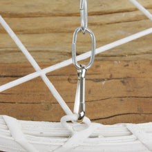 Lade das Bild in den Galerie-Viewer, Kranz, Weide zum Hängen mit Gitter und Metallkette