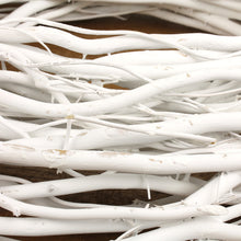 Lade das Bild in den Galerie-Viewer, Holzkranz Weiß 30 oder 42 cm