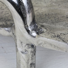 Lade das Bild in den Galerie-Viewer, Tablett Silber mit Fuß VARIANTE