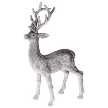 Lade das Bild in den Galerie-Viewer, Hirsch Silber glitzer verschiedene Größen