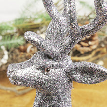 Lade das Bild in den Galerie-Viewer, Hirsch Silber glitzer verschiedene Größen