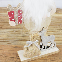 Lade das Bild in den Galerie-Viewer, Dekowichtel 45 cm Rot Braun Weihnachtswichtel Weihnachtswichtel
