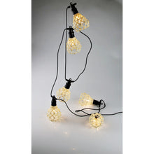 Lade das Bild in den Galerie-Viewer, LED Lichterkette Rattan Boho Gartenbeleuchtung Dekolicht Garten Beleuchtung
