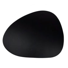 Lade das Bild in den Galerie-Viewer, 4er Set Tischset Braun Schwarz Lederoptik wendbar Platzmatte Dekomatte modern 45cm Platzsets
