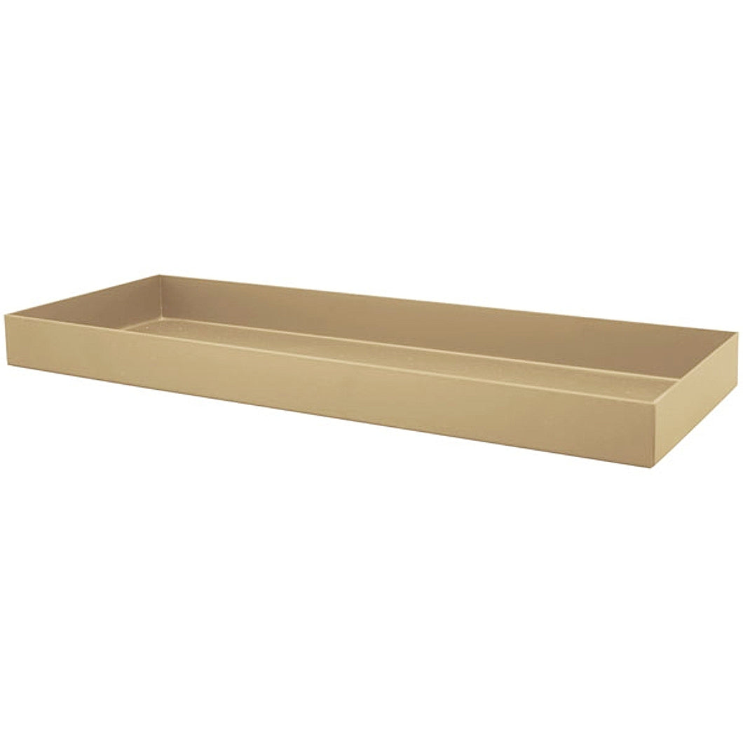 Dekotablett Metall Creme Modern 45 cm rechteckig