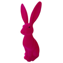Lade das Bild in den Galerie-Viewer, Deko Osterhase sitzend Pink 30 cm Dekohase Osterdeko Deko Ostern
