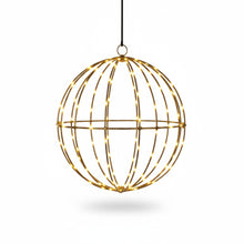 Lade das Bild in den Galerie-Viewer, LED Leuchtkugel zum hängen oder stellen 20 cm 30 cm od. 50 cm Dekoleuchte Weihnachten Kugel
