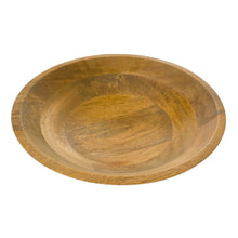 Lade das Bild in den Galerie-Viewer, Schale Mangoholz modern 30 cm Dekoschale Holzschale

