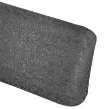 Lade das Bild in den Galerie-Viewer, Dekotablett Metall Schwarz 38 cm rechteckig modern Tablett Dekoschale Aufbewahrung
