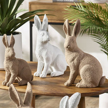 Lade das Bild in den Galerie-Viewer, Osterhase Taupe 28 cm Dekohase Osterdeko Ostern
