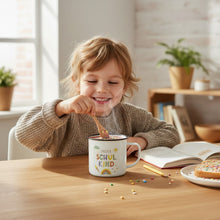 Lade das Bild in den Galerie-Viewer, 2er Set Kinderbecher Schulanfang Geschenkidee Trinkbecher Becher Set bunter Motivdruck Tassen Set
