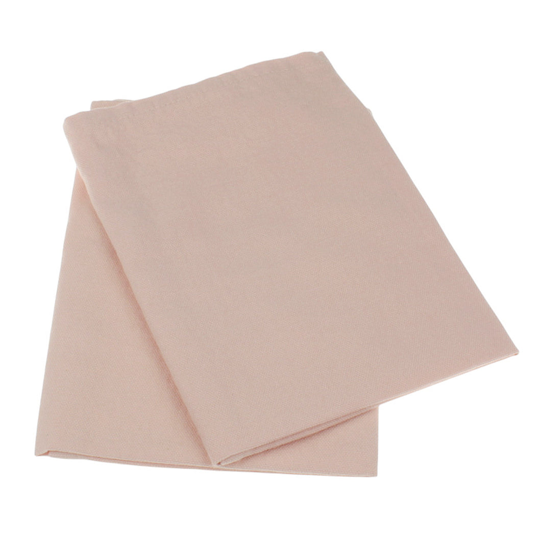 2er Stoffservietten Baumwolle Rosa 40x40 cm Dekoservietten Servietten mehrweg rosa
