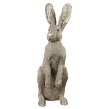 Lade das Bild in den Galerie-Viewer, XXL Osterhase Dekohase Grau 52 cm Hase Osterdeko Dekoration Ostern
