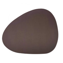 Lade das Bild in den Galerie-Viewer, 4er Set Tischset Braun Creme wendbar PVC Platzmatte Tischunterlage Dekomatte 45 x 36 cm modern
