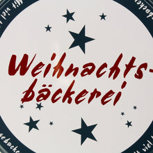 Lade das Bild in den Galerie-Viewer, XL Gebäckdose Rot Weiß oder Wichtel 23 cm Metall Weihnachtsdose Keksdose Plätzchenaufbewahrung
