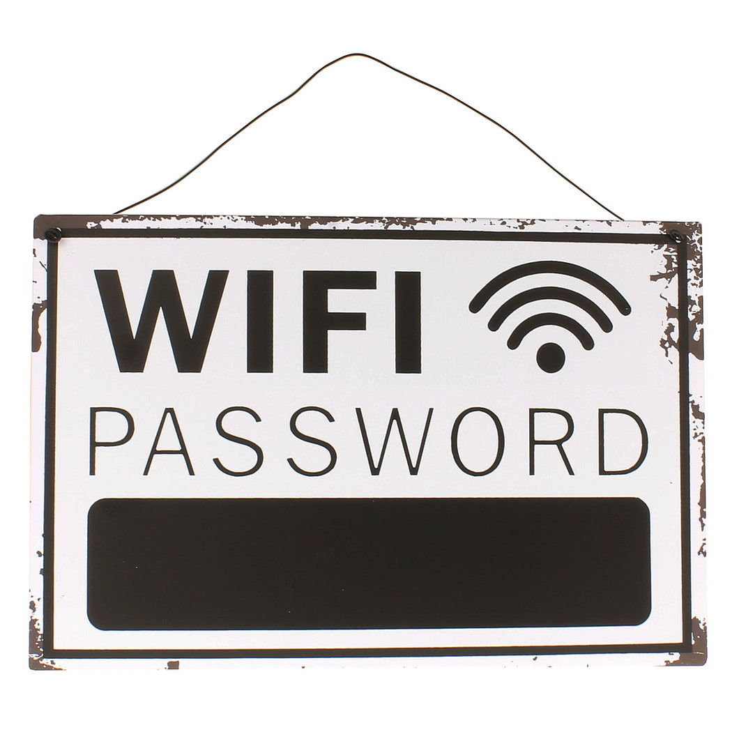 Schild WLAN Password