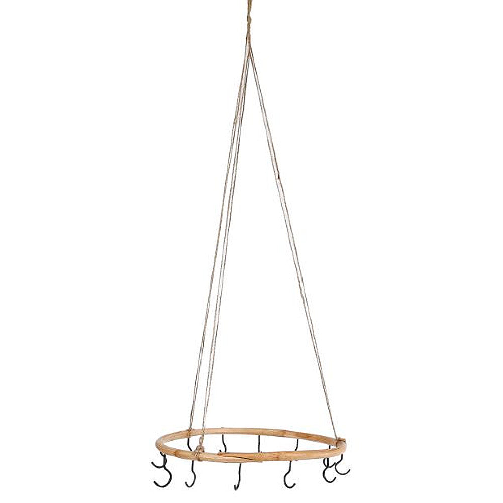 Kräuterkrone, 12 Haken, Bambus – Macosa Home