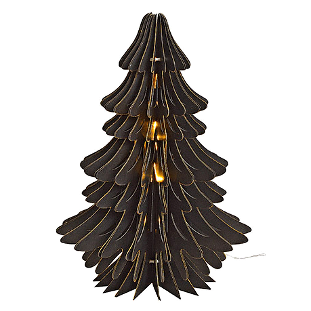 Weihnachtsbaum LED schwarz gold